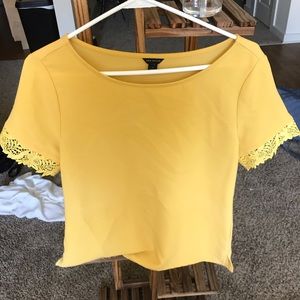 Ann Taylor yellow top